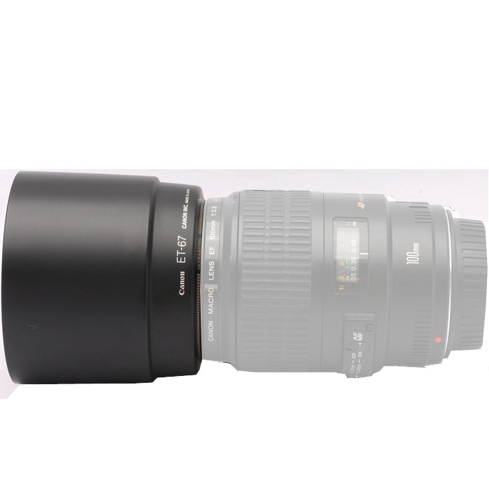 Canon ET67 Lens Hood for Canon EF 100mm F/2.8 Macro USM Lens