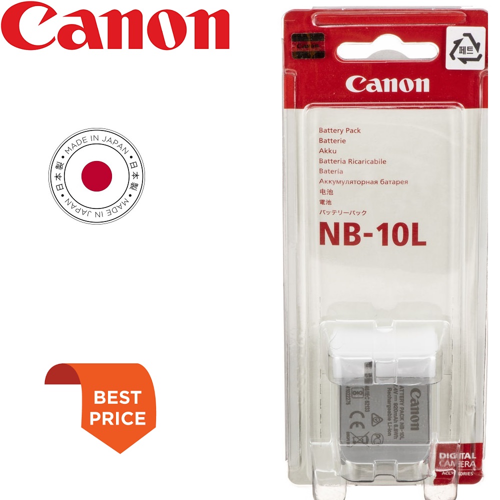 Canon NB-10L Li-ion Battery For Canon SX40 HS Digital Cameras