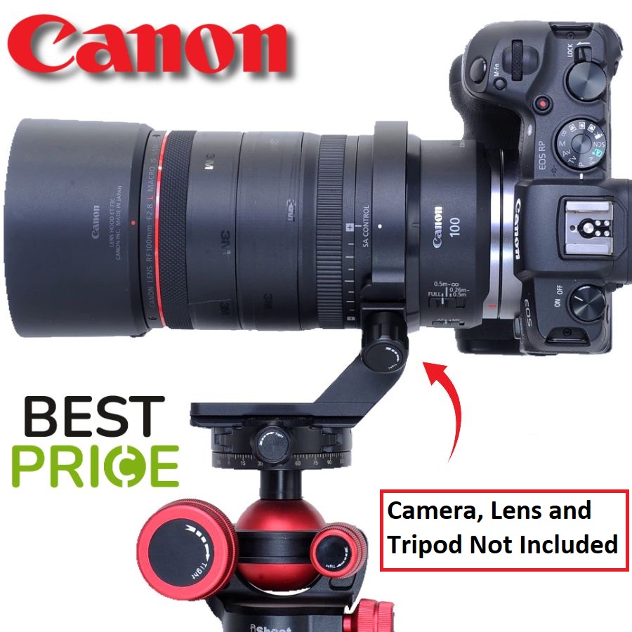 Canon Tripod Mount Ring and Adapter for RF 100mm f/2.8L Macro IS USM