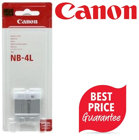 Canon NB-4L Battery for Canon PowerShot Elph Cameras