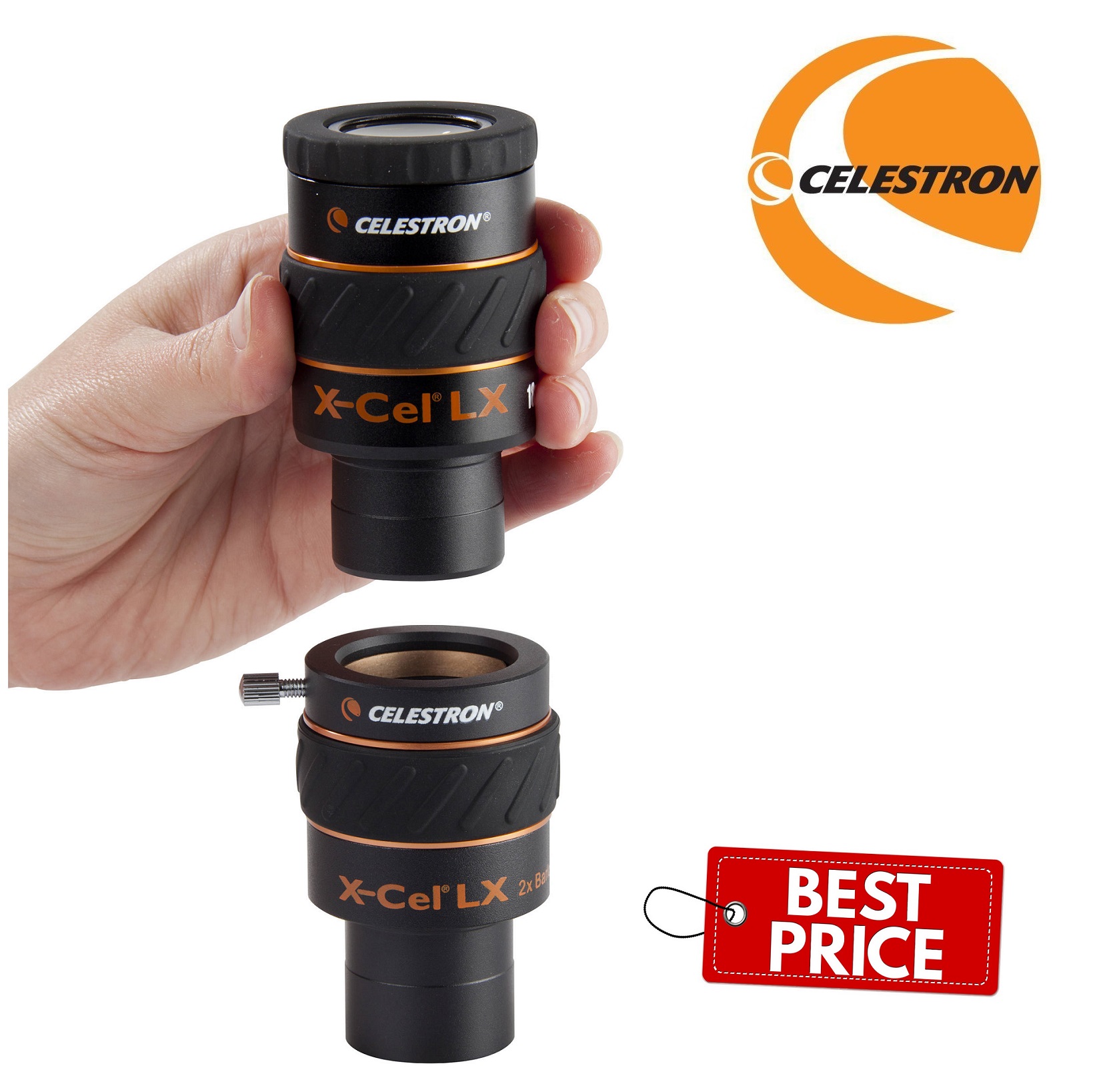 Celestron XCel LX 3x Barlow Lens