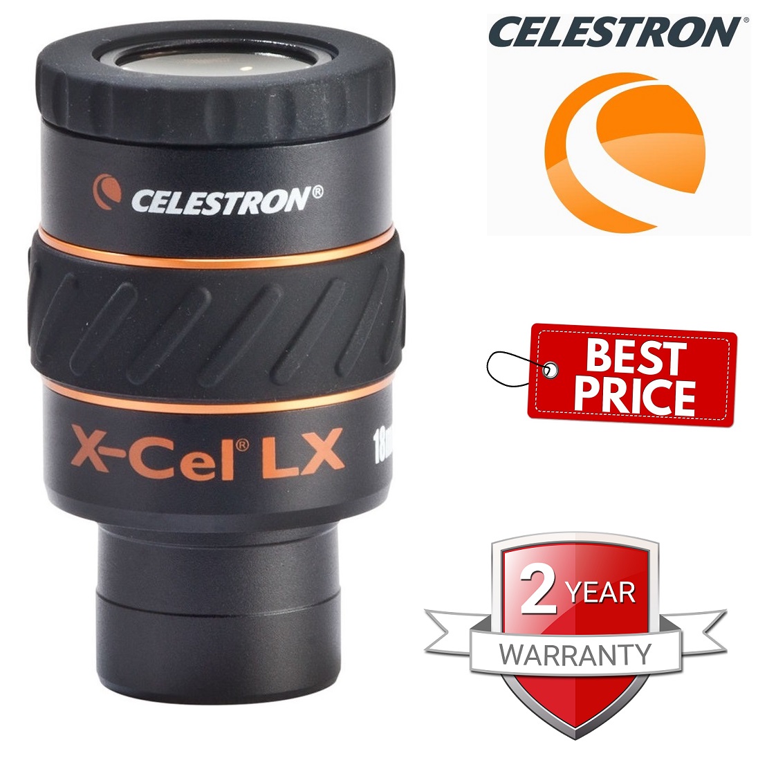 Celestron XCel 18mm LX Eyepiece
