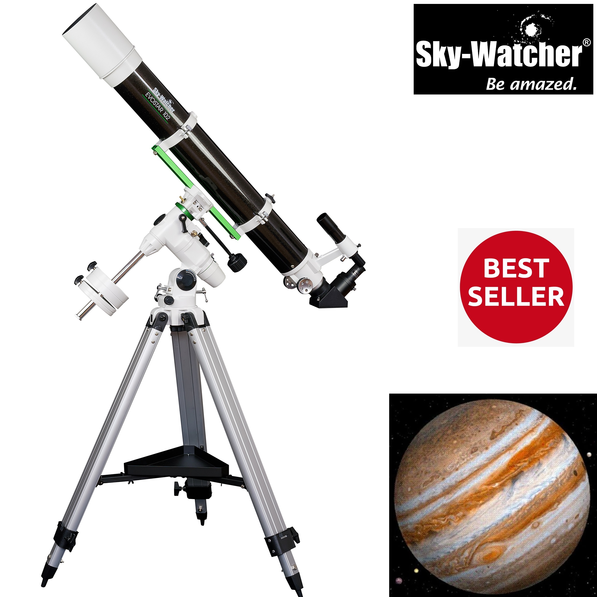 Skywatcher Evostar102 EQ32 Refractor Telescope