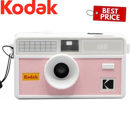 Kodak i60 35mm Camera White/Baby Pink