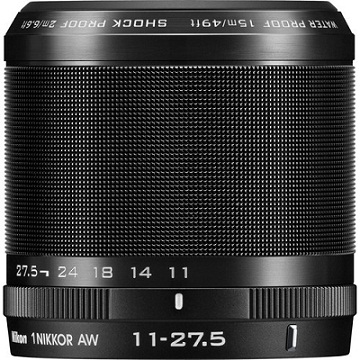 Nikon 1 Nikkor AW 11-27.5mm F3.5-5.6 AF Lens Black