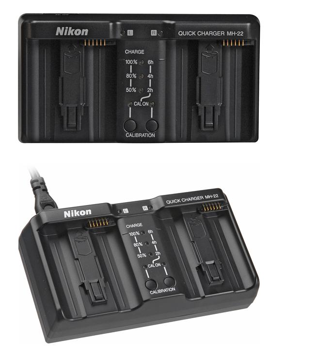 Nikon MH-22 Dual Battery Charger for the EN-EL4 & EN-EL4a Batteries