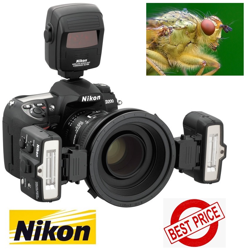 Nikon R1C1 Close Up Speedlight Flash with Commander SU800 Kit