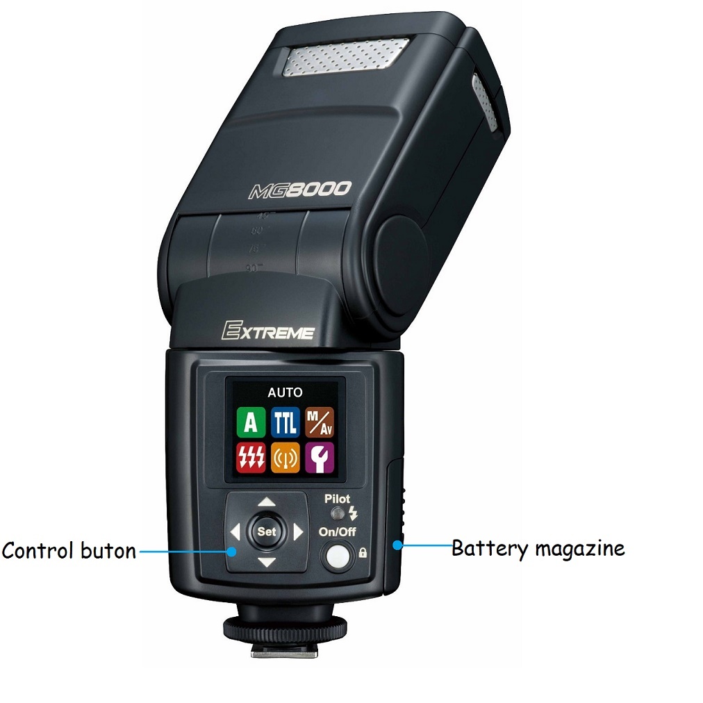 Nissin MG8000 Extreme Flash Gun For Canon ETTL II Camera