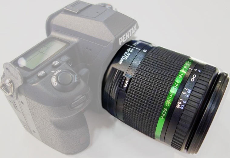 Pentax SMCP-DA 18-270mm f/3.5-6.3 ED SDM Telephoto Zoom Lens
