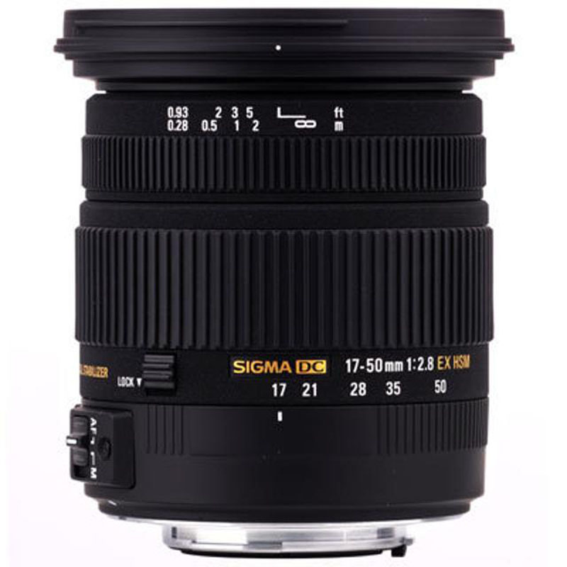Sigma 17-50mm F2.8 EX DC OS HSM Lens For Sigma