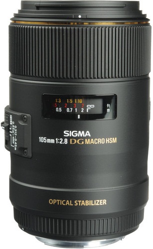 Sigma 105mm F2.8 EX DG OS HSM Macro Lens For Sigma Cameras