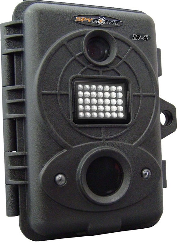SpyPoint IR5 Infrared Digital Black Surveillance Camera