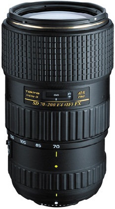 Tokina AT-X 70-200mm F4 Pro FX VCM-S Lens For Canon EOS DSLRs Cameras